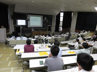 田中宏明氏による下水再生水の農業利用に関する講演