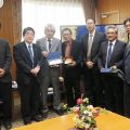 大橋学長表敬