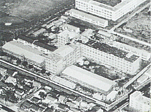 Faculty of Engineering at the time of relocation (1963)