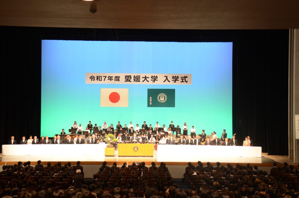 入学式の様子