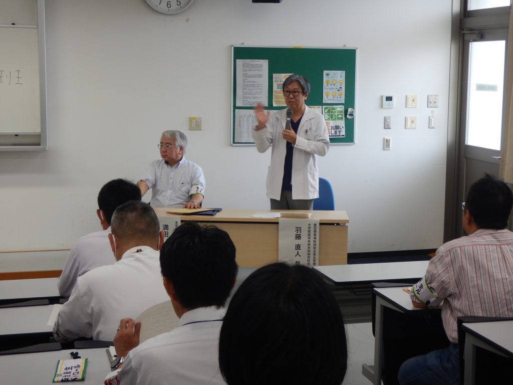 羽藤医学系研究科長の挨拶