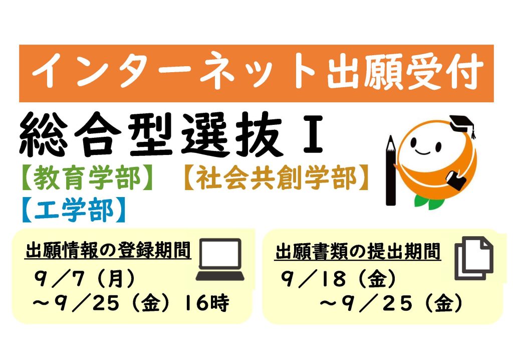 総合型選抜Ⅰ